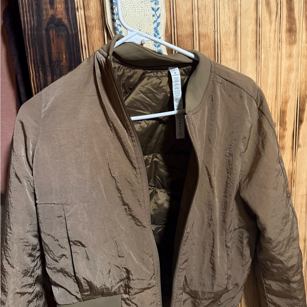Men's Brown Bomber Jacket